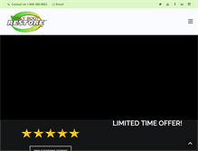 Tablet Screenshot of dailybodyrestore.com